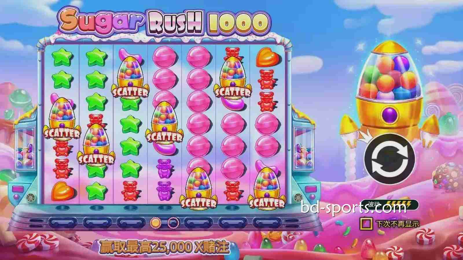 半岛体育：《极速糖果1000》游戏带你进入甜蜜的糖果世界